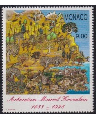 F-EX44139 MONACO MHN 1997 ART PAINTING ARBORETUM MARCEL KROENLEIN.