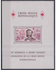 F-EX44127 MONACO MHN 1978 RED CROSS HENRI DUNANT
