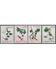 F-EX47482 MALAYSIA MNH 1998 BOTANICAL FLOWERS FLORES FRUTOS FRUIT.