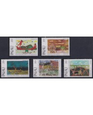 F-EX47488 PALAU 1983 MNH CHRISTMAS NAVIDAD RELIGION DRAWING.
