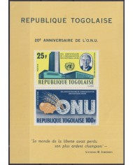 F-EX47499 TOGO MNH 1965 20th ANIV OF UNITED NATIONS UN ONU.