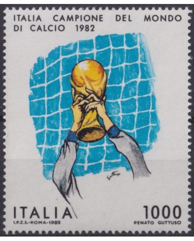 F-EX47502 ITALY MNH 1982 WORLD CUP SOCCER FOOTBALL SPAIN ESPAÑA.
