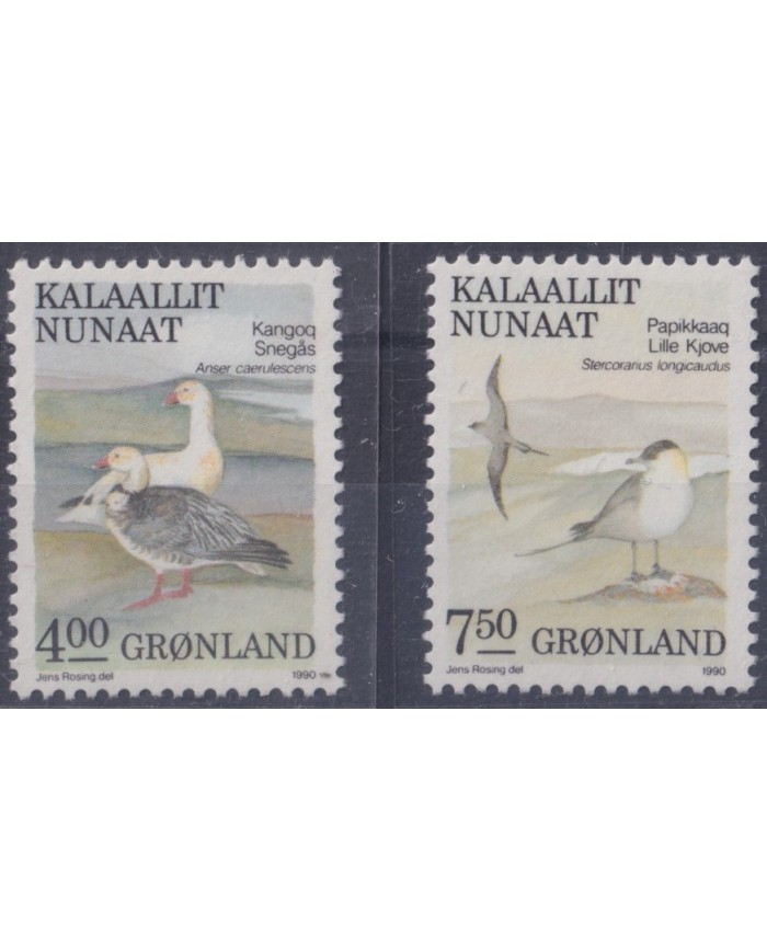 F-EX47505 GRONLAND GREENDLAND MNH 1990 BIRD PAJAROS AVES OISEAUX VÖGEL.