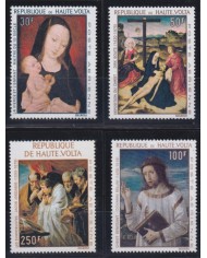 F-EX47524 UPPER VOLTA MNH 1967 ART PAINTING BELLINI JORDAENS DIRK BOUTS.