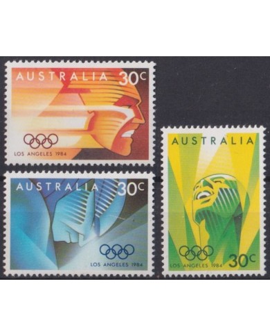 F-EX47537 AUSTRALIA MNH 1984 OLYMPIC GAMES LOS ANGELES.