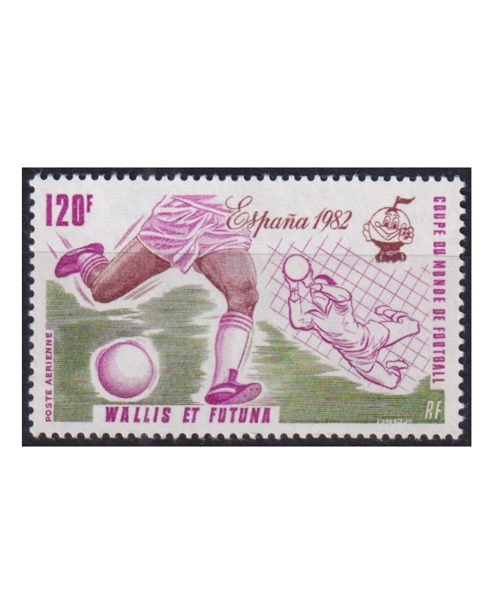 F-EX47550 WALLIS ET FUTUNA MNH 1982 CHAMPIONSHIP SOCCER FOOTBALL.