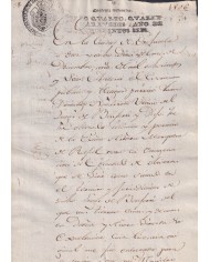 1806-PS-3 ESPAÑA SPAIN REVENUE SEALLED PAPER PAPEL SELLADO 1806 SELLO 4to.