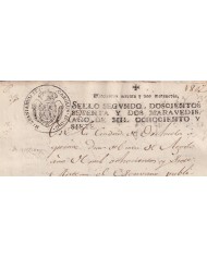 1807-PS-6 ESPAÑA SPAIN REVENUE SEALLED PAPER PAPEL SELLADO 1807 SELLO 2do.