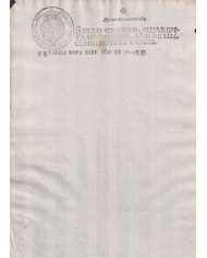 1812-PS-63 ESPAÑA SPAIN REVENUE SEALLED PAPER 1811 TO 1812 OVERPRINT SELLO 4to.
