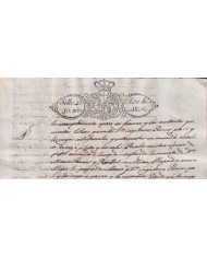 1826-PS-75 ESPAÑA SPAIN REVENUE SEALLED PAPER PAPEL SELLADO 1826 SELLO 4to.