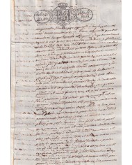 1829-PS-17 ESPAÑA SPAIN REVENUE SEALLED PAPER PAPEL SELLADO 1829 SELLO 4to.