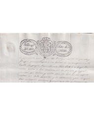 1830-PS-94 ESPAÑA SPAIN REVENUE SEALLED PAPER PAPEL SELLADO 1830 SELLO 4to.