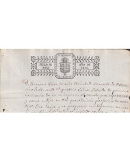 1840-PS-93 ESPAÑA SPAIN REVENUE SEALLED PAPER PAPEL SELLADO 1840 SELLO 4to.
