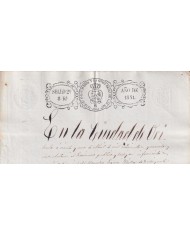 1841-PS-6 ESPAÑA SPAIN REVENUE SEALLED PAPER PAPEL SELLADO 1841 SELLO 4to.