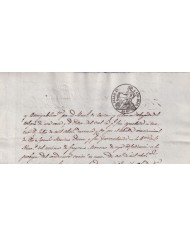 1846-PS-95 ESPAÑA SPAIN REVENUE SEALLED PAPER PAPEL SELLADO 1846 SELLO 4to.
