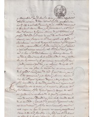1846-PS-95 ESPAÑA SPAIN REVENUE SEALLED PAPER PAPEL SELLADO 1846 SELLO 4to.