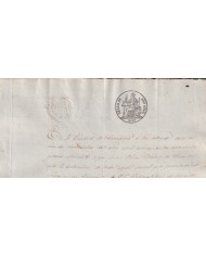 1848-PS-98 ESPAÑA SPAIN REVENUE SEALLED PAPER PAPEL SELLADO 1848 SELLO 2to.