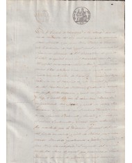 1848-PS-98 ESPAÑA SPAIN REVENUE SEALLED PAPER PAPEL SELLADO 1848 SELLO 2to.