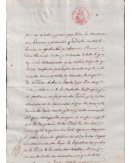 1854-PS-94 ESPAÑA SPAIN REVENUE SEALLED PAPER PAPEL SELLADO 1854 SELLO ILUSTRES.