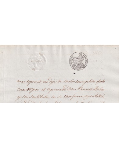 1854-PS-95 ESPAÑA SPAIN REVENUE SEALLED PAPER PAPEL SELLADO 1854 SELLO 4to.