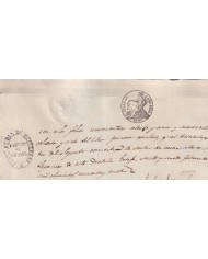 1854-PS-96 ESPAÑA SPAIN REVENUE SEALLED PAPER PAPEL SELLADO 1854 SELLO 4to.