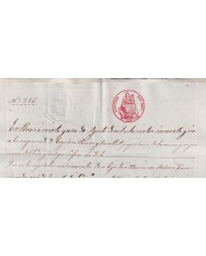 1855-PS-16 ESPAÑA SPAIN REVENUE SEALLED PAPER PAPEL SELLADO 1855 SELLO ILUSTRES.