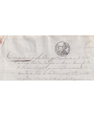 1857-PS-19 ESPAÑA SPAIN REVENUE SEALLED PAPER PAPEL SELLADO 1857 SELLO 4to.