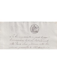 1863-PS-33 ESPAÑA SPAIN REVENUE SEALLED PAPER PAPEL SELLADO 1863 SELLO 9no.