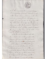 1863-PS-33 ESPAÑA SPAIN REVENUE SEALLED PAPER PAPEL SELLADO 1863 SELLO 9no.