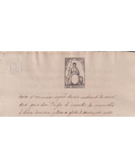 1870-PS-93 ESPAÑA SPAIN REVENUE SEALLED PAPER PAPEL SELLADO 1870 SELLO 9no.