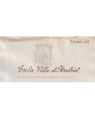 1875-PS-26 ESPAÑA SPAIN REVENUE SEALLED PAPER PAPEL SELLADO 1875 SELLO 3ro.