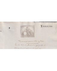 1880-PS-13 ESPAÑA SPAIN REVENUE SEALLED PAPER PAPEL SELLADO 1880 SELLO 1ro.