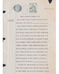 1910-PS-3 ESPAÑA SPAIN REVENUE SEALLED PAPER PAPEL SELLADO 1910 SELLO 5º.