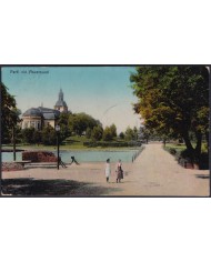 F-EX47722 SWEDEN SVERIGE SUEDE 1914 POSTCARD TO SPAIN ASKERSUND. LISTA DE BILBAO.