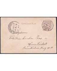 F-EX47737 HUNGARY POSTCARD CIRCA 1909 BUDAPEST.