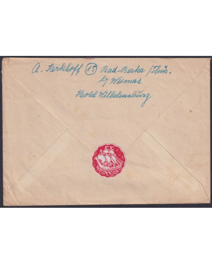 F-EX47778 GERMANY SOVIET ZONE 1945 THURINGEN.