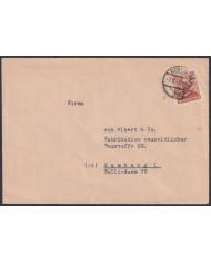 F-EX47780 GERMANY BERLIN 1948 COVER WITH “BERLIN” OVERPRINT.