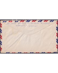 F-EX47782 GERMANY 1961 COVER WITH OLYMPIC GAMES USED TO USA.