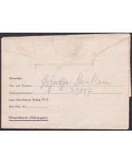 F-EX47763 SERBIA 1941 WWII POW GERMANY KRIEGSGEFANGENENPOST STALAG VIC 3.