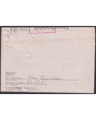 F-EX47811 GERMANY 1944 WWII POW STALAG 208 KRIEGSGEFANGENENPOST TO FRANCE.