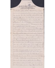 F-EX47818 GERMANY 1943 WWII POW STALAG VA 54 KRIEGSGEFANGENENPOST TO FRANCE.