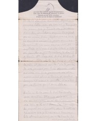 F-EX47819 GERMANY 1943 WWII POW STALAG VA 54 KRIEGSGEFANGENENPOST TO FRANCE.