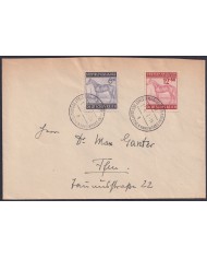 F-EX47832 GERMANY 1944 HORSE COVER FRANKFURT.