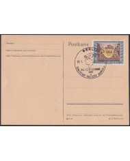 F-EX47835 GERMANY 1943 STAMP DAY COVER POSTAL CARRIAGE BERLIN CANCEL.