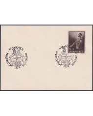 F-EX47849 GERMANY 1939 LABOR DAY HITLER SPEAKING MUNICH SPECIAL CANCEL HITLER.