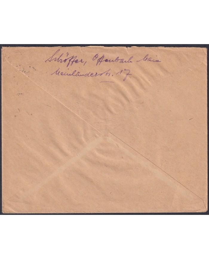 F-EX47865 GERMANY 1935 SOLDIER COVER.