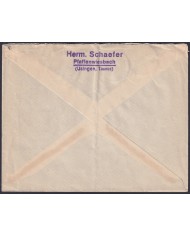 F-EX47867 GERMANY 1934 COLONIAL GOVERNOR COVER.