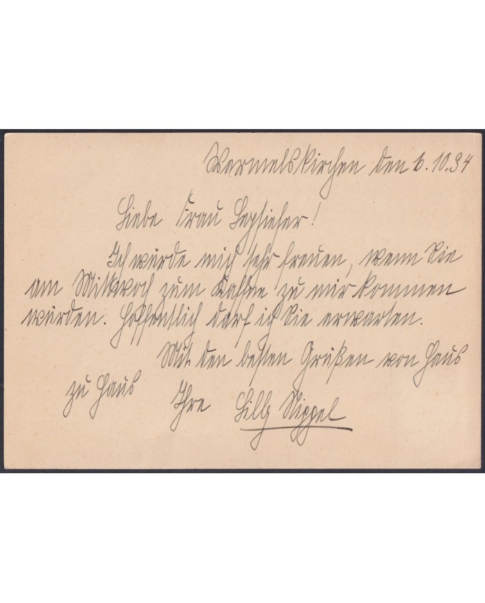 F-EX47870 GERMANY 1934 NURENBERG CONGRESS CASTLE CART.