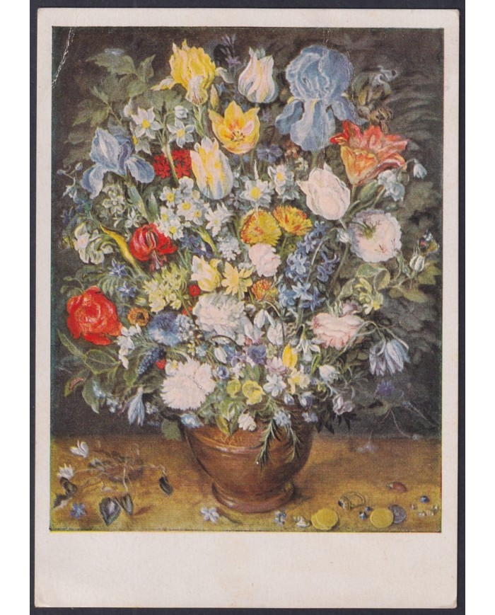 F-EX47873 GERMANY 1942 POSTCARD WITH ADVERTISING SA EMBLEM.