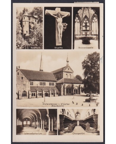 F-EX47890 GERMANY 1938 POSTCARD ARCHITECTURE SPECIAL CANCEL.
